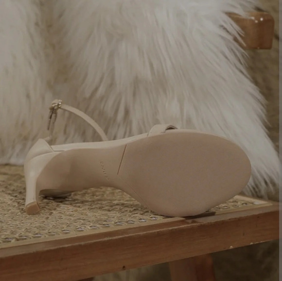 Shein-Women's Niche Design French Style High Heeled Sandals With Open Toe - Picture 3 of 4